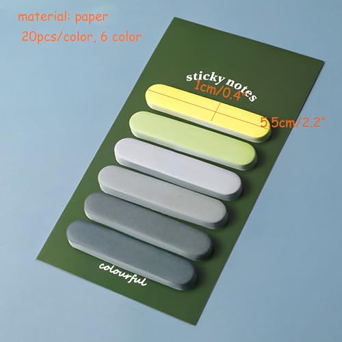1560Pieces Tabs Sticky Index Tabs Writable and Repositionable File Tabs Flags for Pages or Book Markers Reading Notes Classify File
