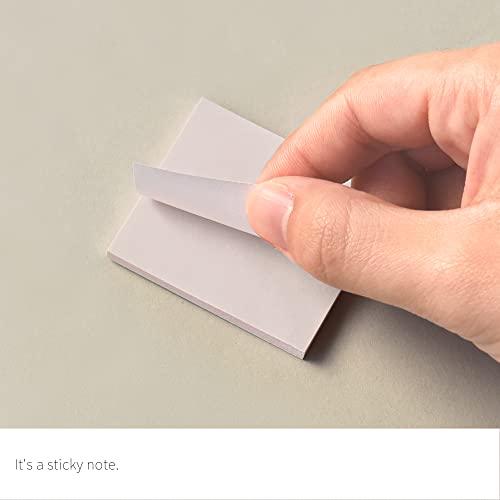 Monolike Color Palette Sticky Plan 30p A Set 4P - Self-Adhesive Memo Pad 30 Sheets - color: Plan 30p a