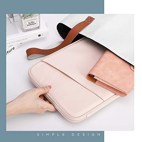 TiMOVO 9-11" Tablet Sleeve Bag for iPad 11-inch A16 2025, iPad 10.9"/10.2"| Air 11 Inch/5th/4th Gen. 10.9", Galaxy Tab A9+/A11Plus 11", Protective Bag with Pocket, Pink - color: Ad-Pink, size: 9-11 Inch