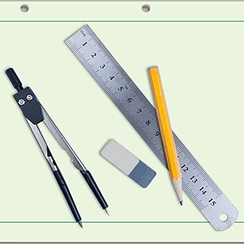 Seajan 5 Pcs Engineering Paper Notebook Engineer Computation Pad,Green - color: Green