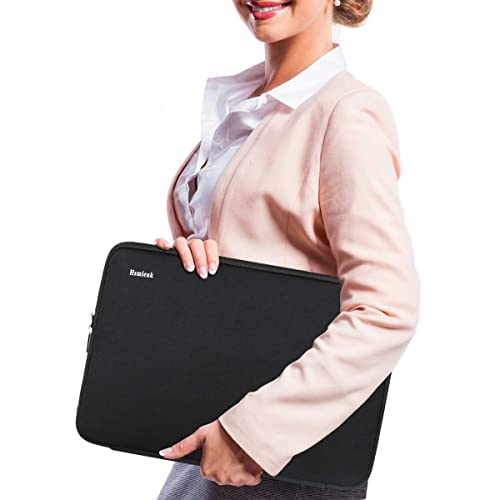 Laptop Case Sleeve 13.3 inch, Protective Computer Cover Sleeve Tablet Briefcase Carrying Bag Compatible with MacBook Air/MacBook Pro, HP, ASUS, Acer, Lenovo, Notebook, Computer, Black - color: Black, size: 13.3 Inch