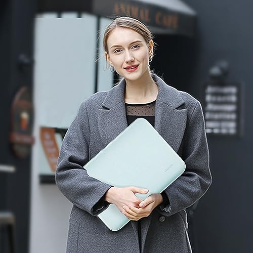 MOSISO Laptop Case 13 inch, 13 inch Laptop Sleeve Bag Compatible with MacBook Neo/Air M5 M4 M3 M2 M1 2026-2018 / Pro M2 M1 2026-2016, Neoprene Computer Sleeve Bag with Small Case, Mint Green - color: Mint Green, size: 13 inch