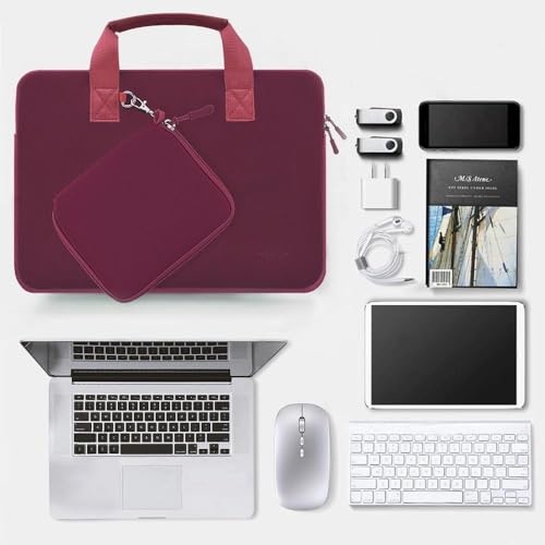 11.6 12.9 13 inch Elastic Laptop Sleeve with Small Case Compatible with 13 inch MacBook Neo Air Pro M5/M4/M3/M2/M1, iPad 13 12.9, XPS 13 and Most 11.6 12.9 13 inch Notebooks Tablets,R02D01 - color: R02d01, size: 11.6"-13"