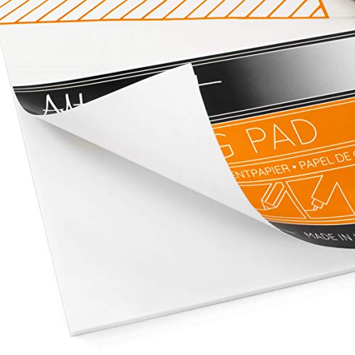 Ashton and Wright -Tracing Paper Pad - 80gsm Paper - 8.2"" x 11.6"" - 60 Sheets
