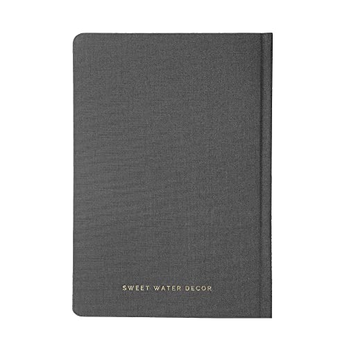 Sweet Water Decor Be Still and Know Notebook for Women - Bible Study Notes Journal, Church Notes Journal with Ribbon Bookmark - 100 Ruled Pages for Writing, Diary with Fabric Inspirational Cover - style: Be Still + Know