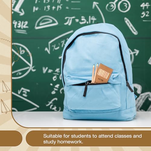 Geyoga 50 Boxes Woodcased Classroom #2 HB Pencils with Erasers 500 Count Pre-sharpened Number 2 Pencils for School Teacher Office Supplies, Writing, Drawing and Sketching Back to School Gifts (Wood) - color: Wood