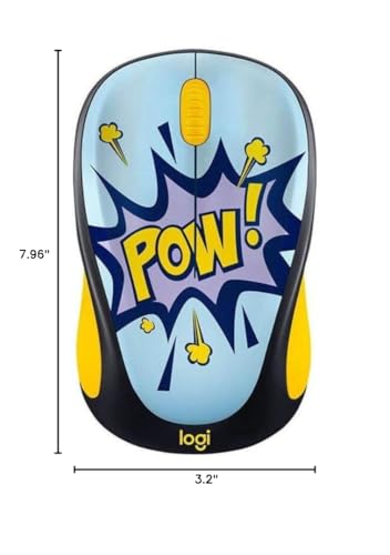 Logitech Design Collection Wireless Mouse - color: POW