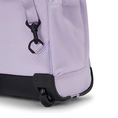 Kipling Women's Gaze Large Rolling Backpack, Durable, Wheeled Backpack with Adjustable Shoulder Straps, Nylon Book Bag - color: Bridal Lavender
