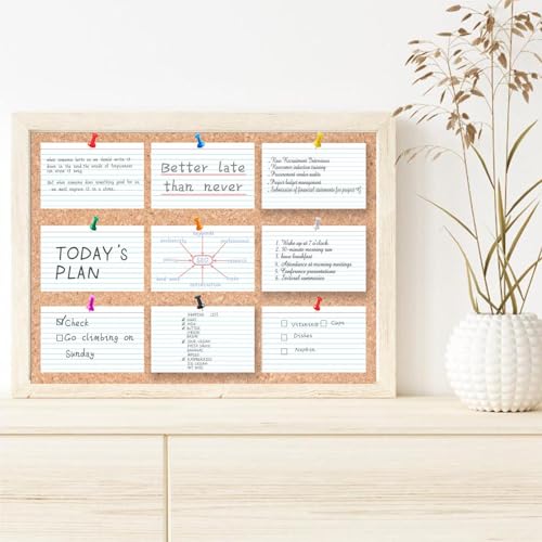 White Index Cards 5x8 Ruled, 50 Pcs File Note Cards, Lined Index Cards, Flash Cards, Study, Flashcards for Studying, Notecards for Studying, Note Taking and To Do List - size: 5 x 8-50PCS
