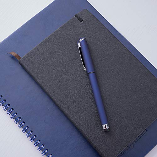 MiSiBao 0.7mm Black Ink Gel Ink Rollerball Pens 2 in 1 Medium Point Pens with Stylus Work Pen Smooth Writing for Office Black gel pen (18pack-Black Ink) - color: Blue-0.7mm-18pack