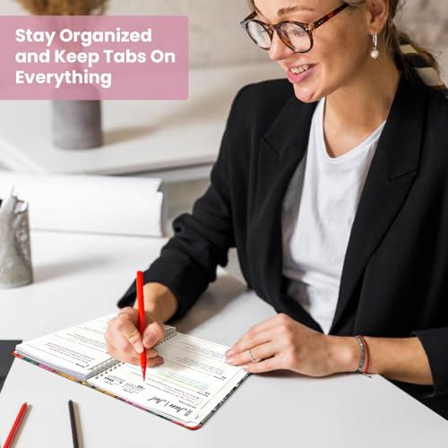 Planner 2026-2027, Academic Planner Weekly and Monthly, Jul 2026 - Jun 2027, Spiral Bound School Planning Tool with Tabs and Pocket, Perfect for Students & Teacher, 6.3" x 8.5", Petal Harmony - color: Z-Petal Harmony, size: 6.3"x8.5" (A5)