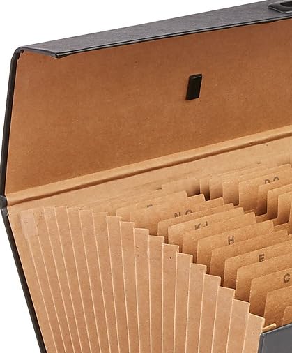 Staples Accordion File, 19‑Pocket Multiple‑Index Expanding Organizer, Legal Size, Durable Construction – 2/Pack - style: 2 Pack