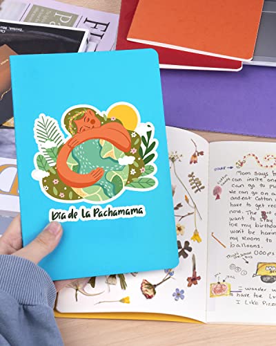 Gwybkq A5 Notebooks Bulk Blank Journals 16 Packs(5.5x8.3), Travel in Bulk Colorful Soft Cover, Sketchbook with No Lines Writing Diary Subject Notebooks Planner 30 Sheets/60 Pages - style: Unlined