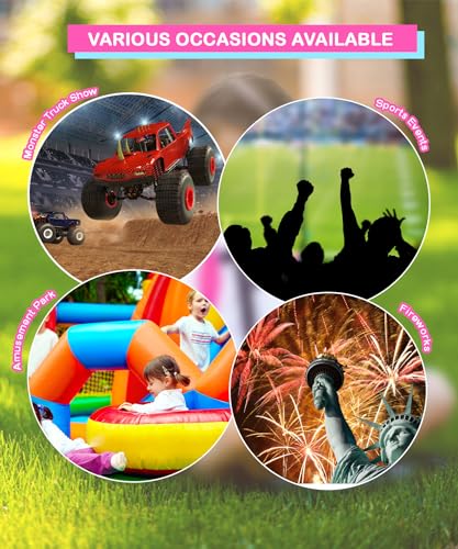 ZOHAN Kids Noise Cancelling Headphones - 25dB NRR Kids Ear Protection 2 Pack, Hearing Protection Safety Ear Muffs for School Monster Truck Fireworks Travel Studying Concerts Autism, Blue and Pink - color: 2pack - Blue+pink2.0