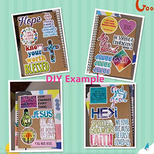 Yansanido Spiral Notebook, 6 Pcs A5 Craft Softcover 8mm Ruled 6 Color 60 Sheets -120 Pages Journals for Study and Notes(6 color)