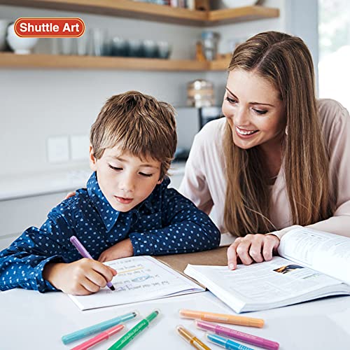 Shuttle Art 10 Pastel Colors Gel Highlighters,Bible Highlighters,No Bleed Through, Bible Journaling Supplies,Great for Journaling, Highlighting and Studying - color: 10 Pastel Colors
