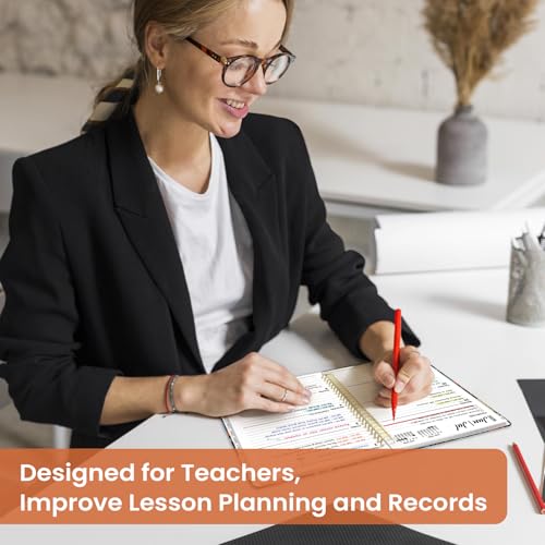 Planner 2026-2027, Academic Year Monthly and Weekly Calendar Planner, Jul 2026 - Jun 2027, Hardcover Teacher Student Planning Agenda book with Tabs, Perfect for School Office Supplies, 6.3" x 8.5" - Enchanted Mushrooms - color: D-Enchanted Mushrooms, size