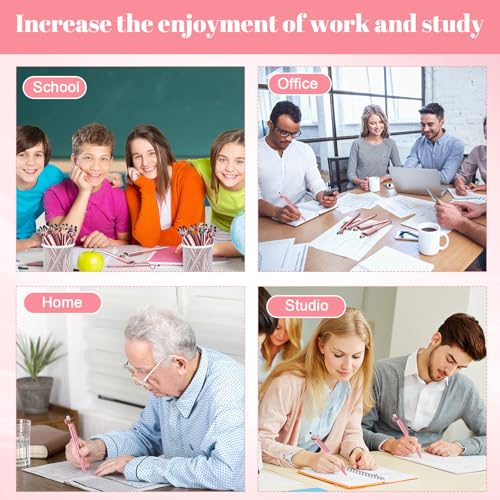 Sayglossy 100 Pcs Inspirational Pens Bulk Motivational Ballpoint Pen with Writing Touch Screen and Mobile Phone Stand 3-in-1 for Office School Supplies Inspirational Gifts (Rose Gold) - color: Rose Gold