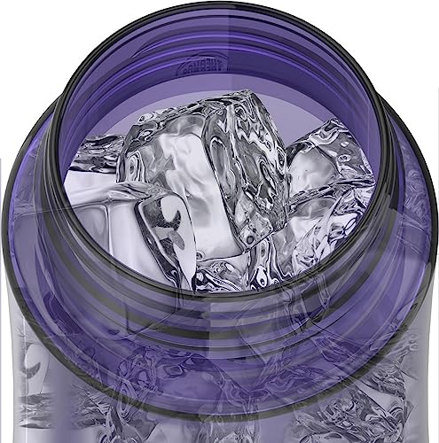 THERMOS FUNTAINER 16 Ounce Plastic Hydration Bottle with Spout, Lavender - color: Lavender