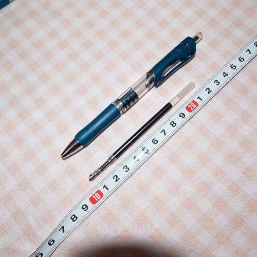 Gel Pens 10 Pack, 0.5mm Fine Point, Quick-Drying Retractable Click Pens, No Smudge Ink, Ideal for Medical, School & Office Use