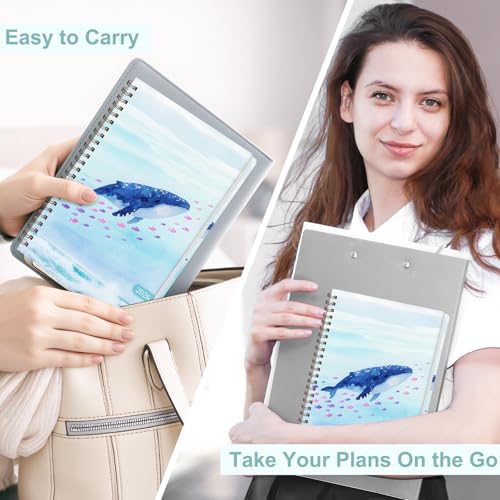 2026 Planner, Weekly and Monthly Calendar Planner Agenda, Jan 2026 - Dec 2026, Planning Academic Book, Office Desk Accessories and School Supplies - A5 (6.3'' x 8.5'') - color: G-Whale