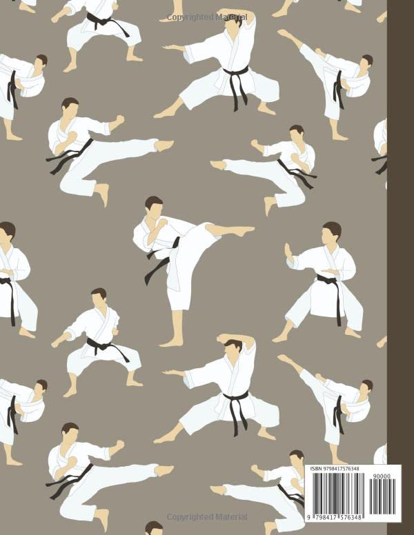 Primary Composition Notebook: Karate Handwriting Practice Paper With Dotted Mid Line And Drawing Space For Grades K-2 | 120 Pages | 8.5 x 11 In