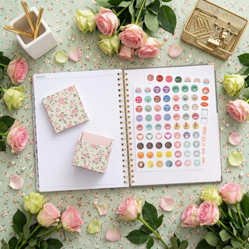 Planner 2026-2027, Weekly and Monthly Academic Planner, Jul 2026 - Jul 2027, 8.5"x11" Large Hardcover Daily Planner Calendar with Tabs for Women, Year Planning Agenda for Teacher and Student (Green) - color: Green