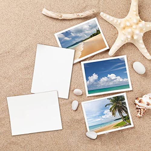 Goefun 300 Pack White Blank Cardstock 5x7 Thick Paper 80lb | Goefun Flat Cards Stock Printer Paper for Invitations, Postcards, Photos, DIY Card Making - color: white, size: 5x7-300pack