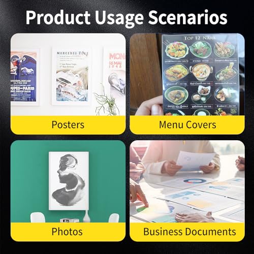 25-Pack 8.5 x 11 Inch Document-Toploaders - Premium Document Topload Holders, Crystal Clear Document Top loaders, Hard Plastic Page Sheet Protectors for Photos, Prints, Menu Covers and Work Papers - size: 25ct 8.5" x 11" Document Toploader