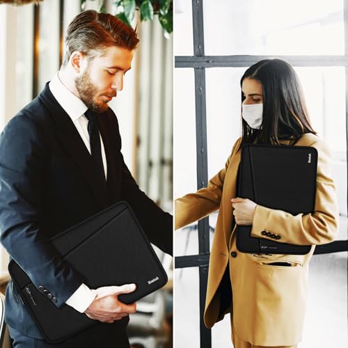 Laptop Case 14 inch, Traveling Water Resistant Laptop Sleeve with Pocket, Shockproof Protective Carrying Notebook Cover Bag Compatible for 14 Inch MacBook Air/Pro, HP, Lenovo, Dell, ASUS, Acer, Black - color: Black, size: 14 Inch