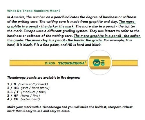 Dixon Ticonderoga Beginners Primary Size #2 Pencils with Erasers, Yellow (13308) (4-Pack of 12)