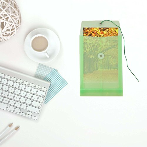 JAM PAPER Plastic Envelopes with Button & String Tie Closure - 6 1/4 x 9 1/4 - Green - 12/Pack - color: Green, size: 6 x 9