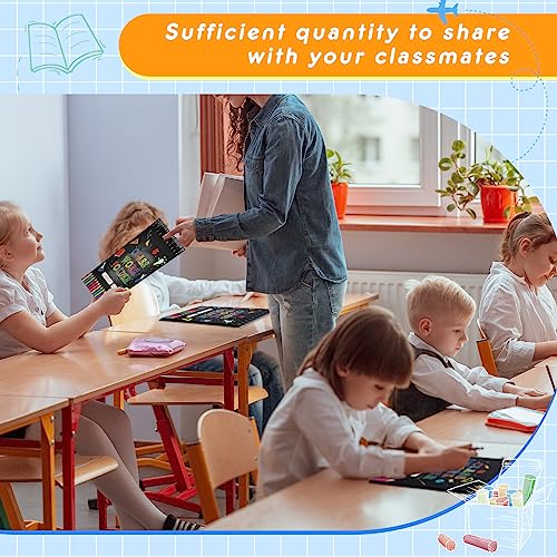 Yeaqee 32 Pcs Classwork Folders Homework Folders for Students Classwork Pocket Folder Portfolio Folder Homework Organizer for Classroom School Teachers Gifts Educational Supplies(Blackboard) - style: Blackboard