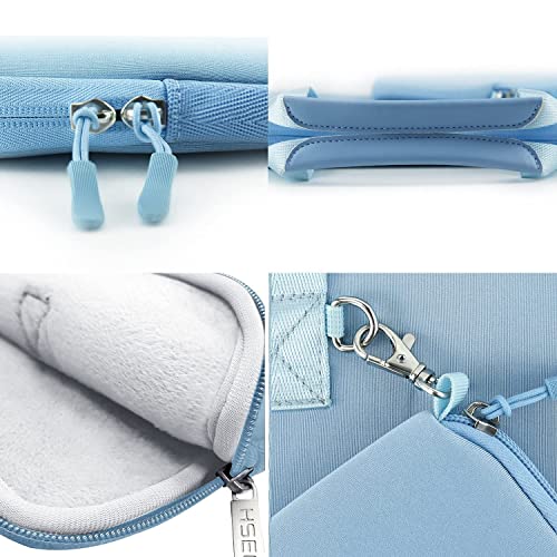 Hseok Elastic Laptop Case 13.3-14 Inches Sleeve with Small Case, Neoprene Carrying Bag Compatible with MacBook Neo 14, MacBook Pro 14 M5/M4/M3/M2/M1, XPS 14 and Most 13.3-14 Notebooks,S02B01 - color: S02b01, size: 13.3"-14"