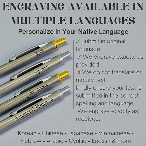 Custom Engraved Mechanical Pencil – Personalized 0.7mm Refillable Drafting Tools – Gift for Architects, Engineers, Students, Designers, Graduation (Chrome Pencil Engraved) - style: Chrome Pencil Engraved