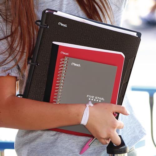 Five Star Wirebound Notebook, 1-Subject, Medium/College Rule, 80 Sheets 17.7 cm x 11.1cm (7" x 4.75 ") Assorted Cover Color
