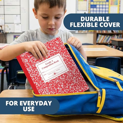 Roaring Spring Grade 1 Composition Book, 9 3/4 in X 7 3/4 in, 50 sheets, 5PK