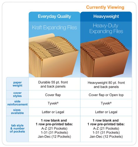 Pendaflex Conversion File Jackets and Pockets, (PFXR219AHD),Brown (Pack of 5) - size: Legal (Pack of 5)