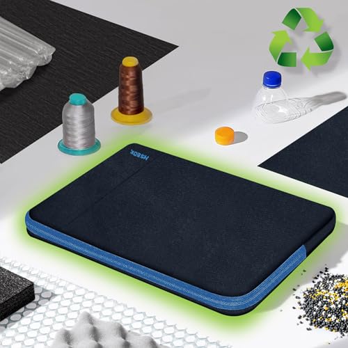 Hseok Laptop Sleeve 15.6 16 inch Case Compatible with MacBook Neo 16, MacBook Pro 16" M5/M4/M3/M2/M1, MacBook Air Pro 15", XPS 16, Most 15" 15.6" 16" Notebooks,Black&Blue - color: B02K03, size: 15.6"