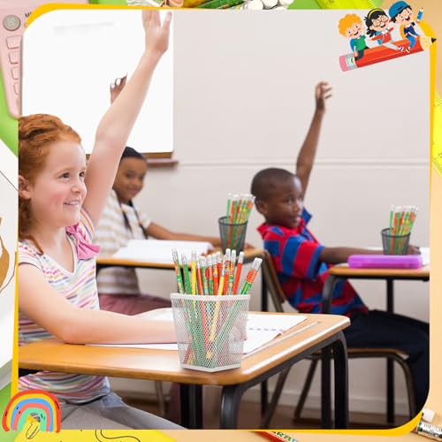 Tenceur Second Grade Pencils, 48 Pcs 2nd Graders Pencils with Erasers, 3 Motivational Designs, Welcome to Second Grade Student Gifts from Teacher, Classroom Rewards Back to School Supplies - color: 2nd Graders
