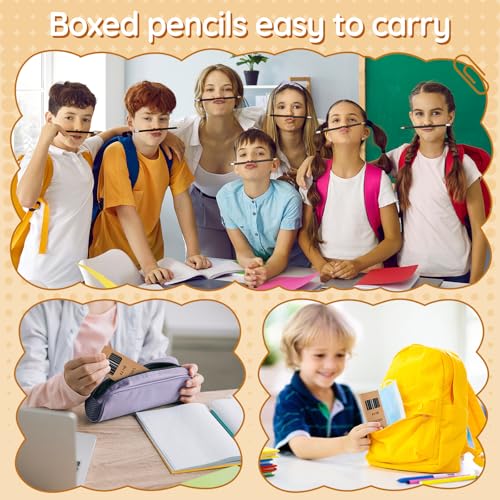 Geyoga 30 Packs of 300 Count #2 Pre Sharpened Pencils Bulk Woodcased for Classroom #2 HB Triangle Shape Pencils with Top Erasers for Teacher Office Back to School Supply(Black) - color: Black