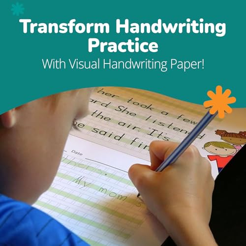Channie's Visual Handwriting Workbooks 2 Pak! for 1st - 3rd grades 80 pages 8 x 11.5 Quick Improvement with visual guidance - size: 8 x 11.5 inches (2 Pack)