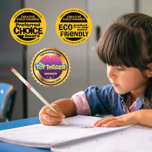Spring Smencils Cylinder - HB #2 Patented Gourmet Scented Pencils, 50 Count - Gifts for Kids, Classroom Rewards, Party Favors, Easter day - color: Spring