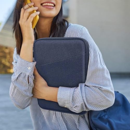 Dadanism 9-11 Inch Tablet Sleeve Bag Carrying Case, Indigo | Fits iPad (A16) 11th Gen 11", iPad 10th Gen 10.9" Air 5/4, iPad Air M4/Pro 11", iPad 9/8/7th 10.2", Galaxy Tab A11+ Plus 11" - color: Indigo, size: 9-11 inch