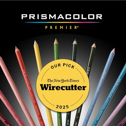 Prismacolor Premier Colored Pencils, Soft Core, Assorted Colors, 132 Count - Durable, Vibrant, Ultra-Smooth, Adult Coloring, Drawing, Sketching, Arts & Crafts - size: 132 Count (Pack of 1)