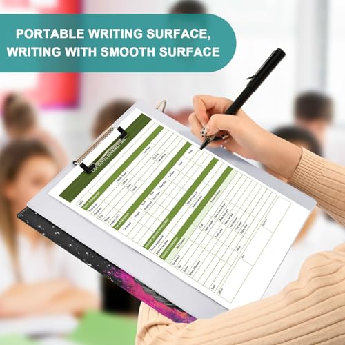 Monster Truck Moon Round Ring Binders 1.5 Inch 3 Ring Binder with Clipboard Holds 200 Sheets Office Home School - color: Multicolored 1