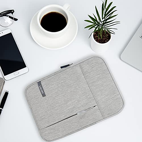 Lacdo iPad mini 7 Sleeve, iPad mini Case Bag, Tablet Sleeve Case for iPad mini 7 (A17 Pro)/6/5/4/3/2, Samsung Galaxy Tab A7 Lite 8.7" / Galaxy Tab A 8.0" Protective Tablet Bag Water Repellent, Gray - color: Gray, size: 7-8 Inch