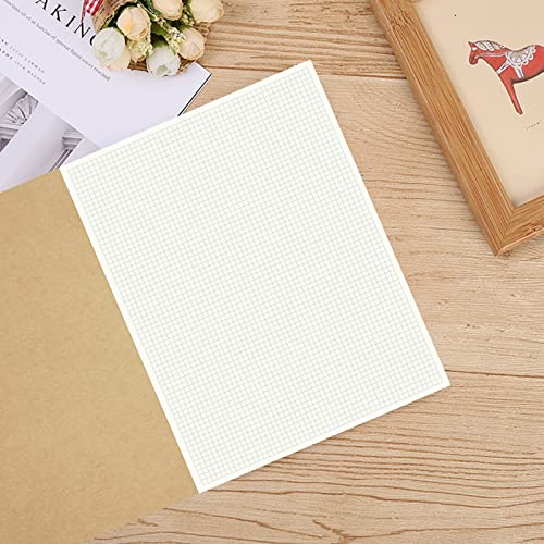zmybcpack 12 Pack 8.5x11 inch Large Graph Paper Notebook Journals Bulk, Square Grid Paper Notebook for Travelers, College Students, Office - Subject Notebooks 60 Square Grid Pages/30 Sheets - size: 8.5 x 11"(12pack graph)
