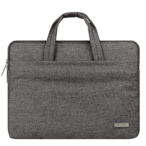 CCPK Laptop Bag 13-13.3 inch for New MacBook Pro 14 Inch M5 A3426 A3427 2026 A3434 2025 M4 A3185 2024 M3 M2 M1 2023 2021 Air Neo Laptop Sleeve Computer Case with Handle Waterproof Briefcase Black Grey