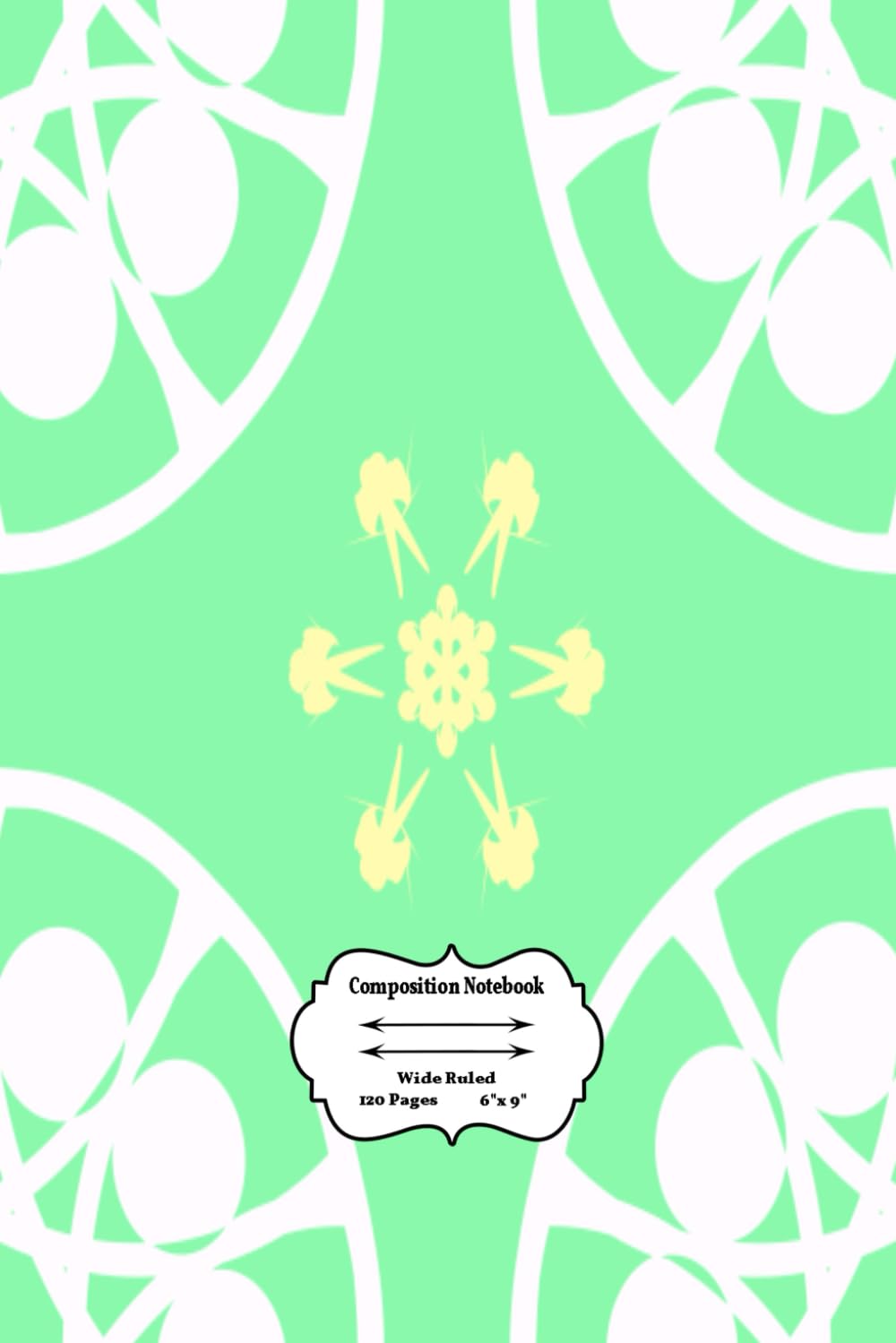 Wide Ruled School Subject Composition Notebook 120 Star Lights: Blank Lined Pages elementary school lined notebook Notebook For School College Notebook For High School Students